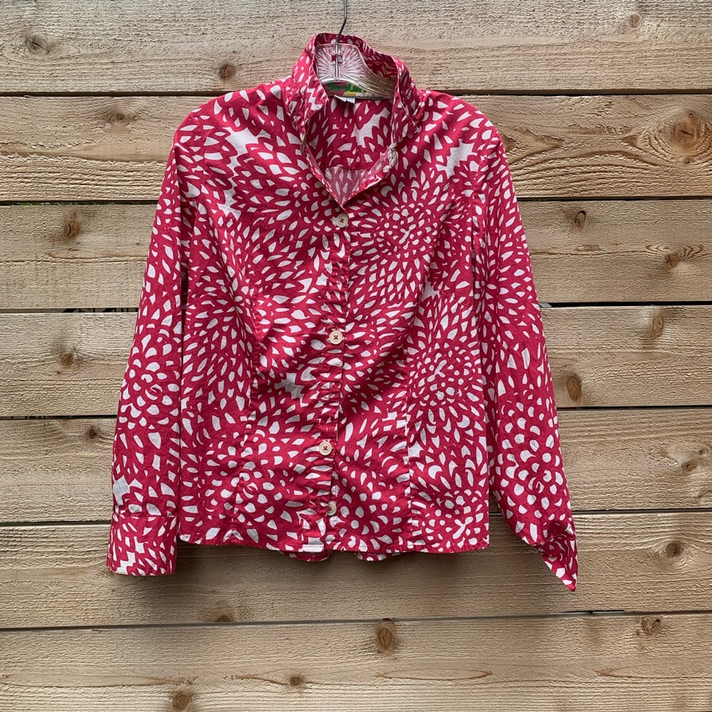 Boden size 12 Essential Button Front Shirt WA249